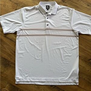 FootJoy Men's White Polo Shirt